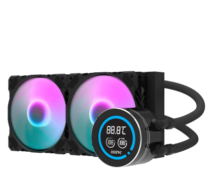 Wentylator do komputera DarkFlash DN-D240 2x120mm DN-D240 BLACK